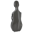 GEWA Air 3.9 4/4 Cello Case - Backpack Straps - Grey with Black Interior