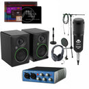 Home Recording Bundle Set w/ Presonus Audiobox 96K, Mackie & Pro Tools Intro