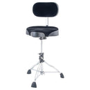 Dixon K Series Moto Backrest Drum Throne – Black - PSN12MB