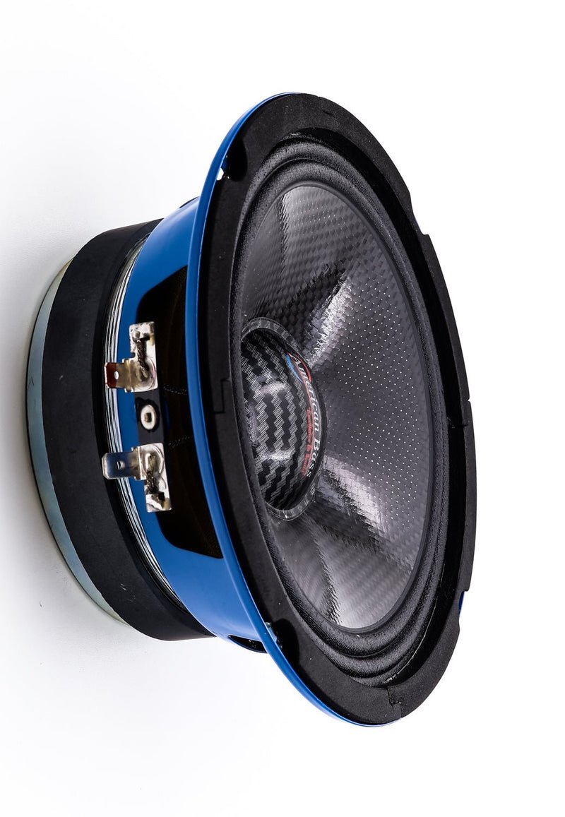 American Bass Godfather 6.5" Midrange Speakers - Carbon Cone (Pair)