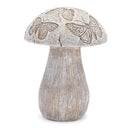 Melrose Bumble Bee and Butterfly Print Mushroom (Set of 2)