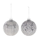 Melrose Glittered Glass Ball Ornament (Set of 6)