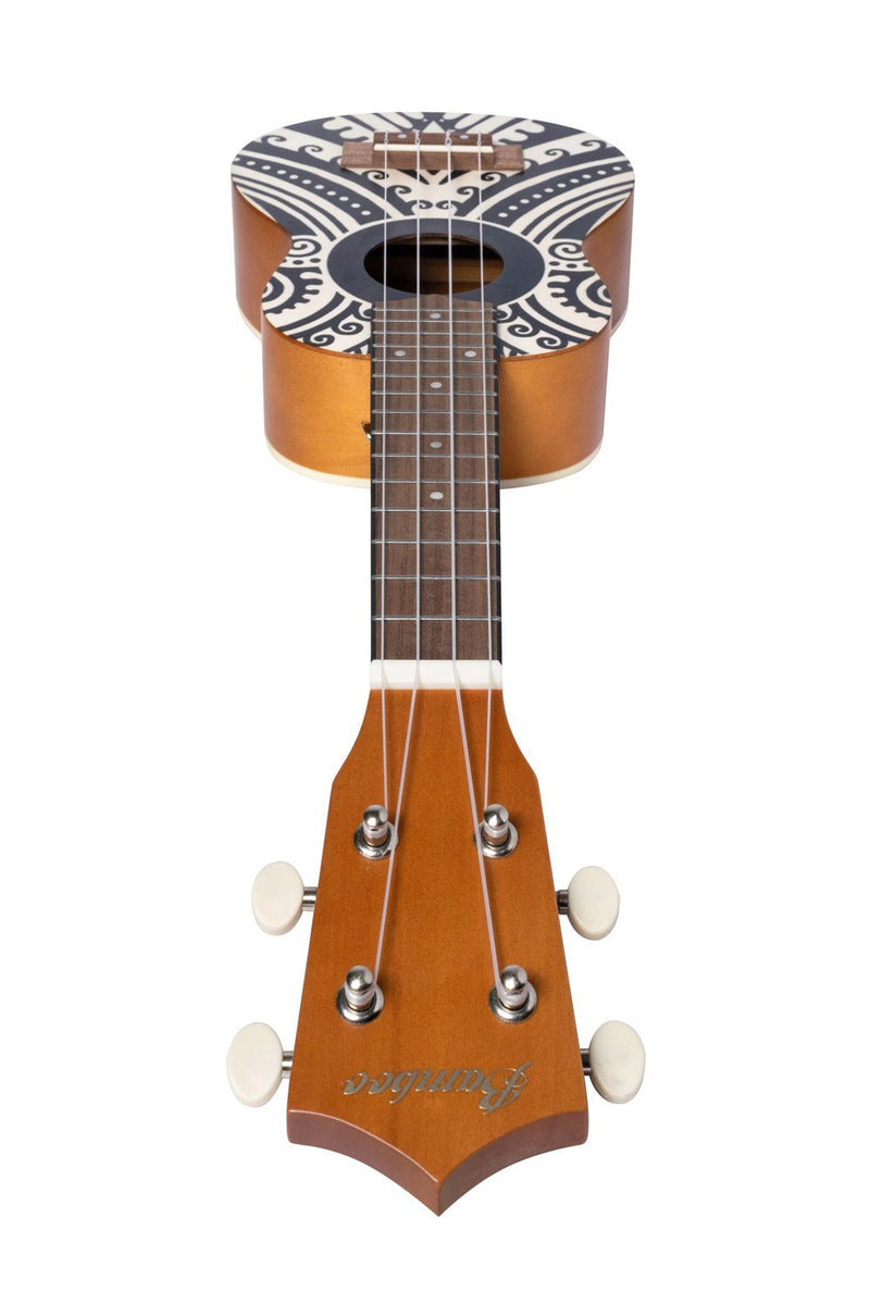 Bamboo U21 MAHORI 21" Soprano Ukulele – Cultural Design w/ Gig Bag