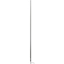 Scout 8' Black VHF Antenna 6dB Stainless Steel Ferrule w/5M RG-58 Coax Includes