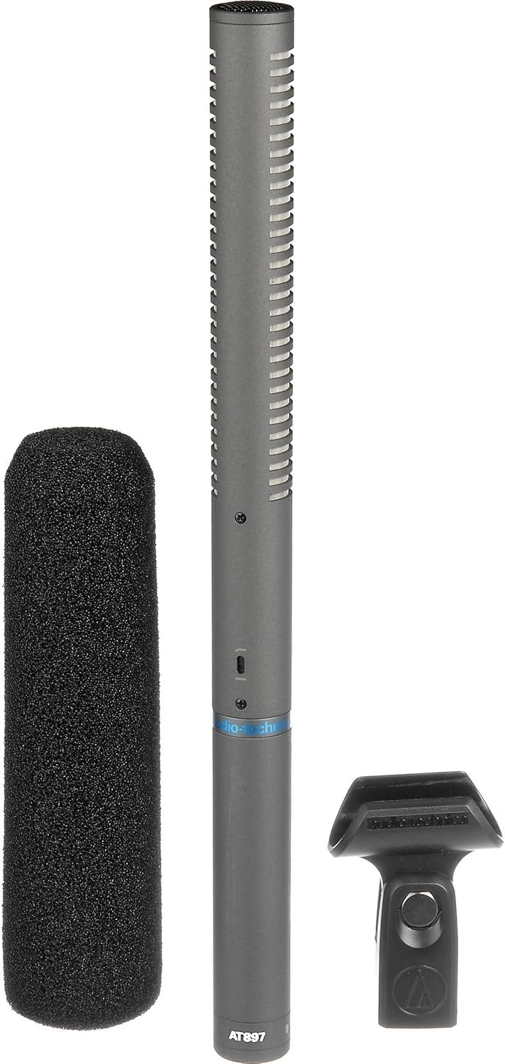 Audio‑Technica AT897 Line + Gradient 11″ Shotgun Condenser Microphone