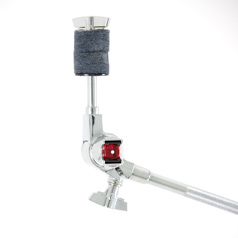 British Drum Co Casino Boom Cymbal Stand CAS‑HW‑BS – Double‑Braced Palladium
