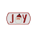 Melrose Metal Holiday Sentiment Plaque (Set of 3)