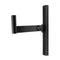 On-Stage SS7323B Adjustable Wall Mount Speaker Bracket - Black