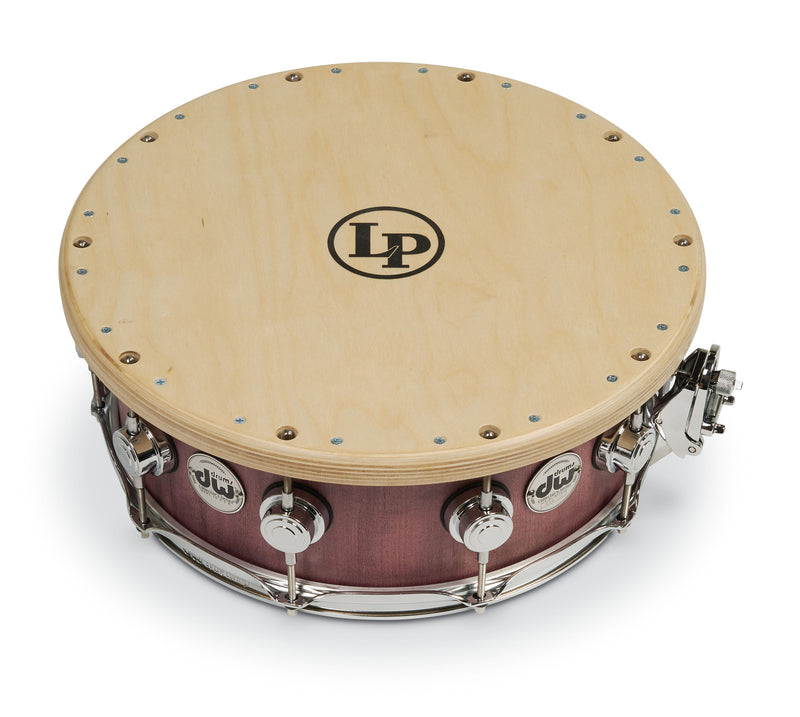 Latin Percussion 14" Wood Tapa Birch – Snare-to-Cajon Conversion Kit (10-Lug)