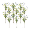 Melrose Blue Berry Foliage Spray (Set of 12)