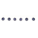 Melrose Snowflake Ekkolight Garland 68"L