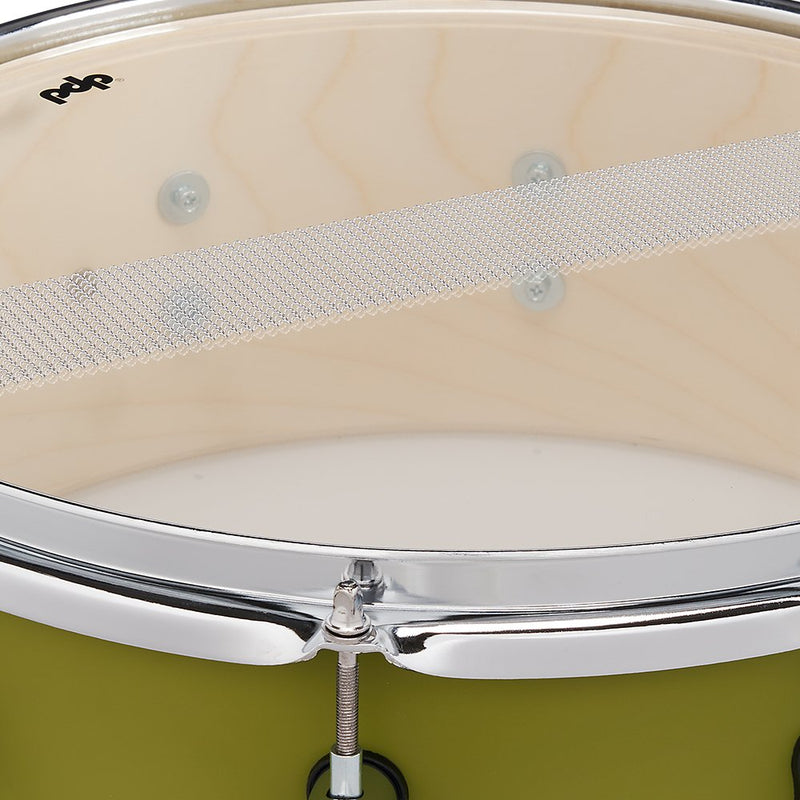PDP Concept Maple 5.5x14" Snare Drum – Satin Olive Finish Ply