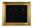 Axe Heaven 22x18 3 Mini Guitar Gold Leafing Display Frame w/ Black Suede - New Open Box