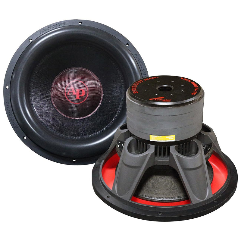 Audiopipe 1500W Dual-4-Ohm Subwoofer - TXXBDCV15