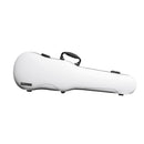 GEWA Air 1.7 4/4 Shaped White Violin Case - Thermoplast Shell & Velour Interior