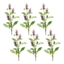 Melrose Buddleia Floral Stem (Set of 6)