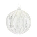 Ribbed Mercury Glass Ball Ornament (Set of 6)