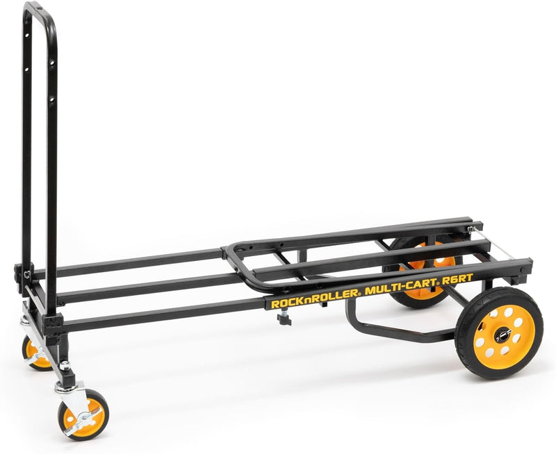 Rock-N-Roller R6RT Mini Multi-Cart, 8-in-1 Folding Equipment Transporter