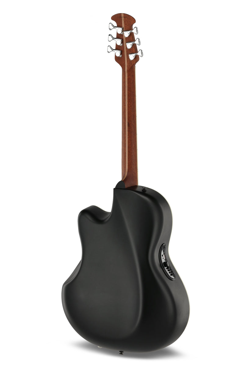 Ovation Custom Balladeer Acoustic‑Electric Guitar - Vintage Burst w/ Gig Bag