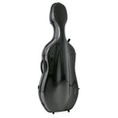 GEWA Idea Vario Plus Lightweight Cello Case 4/4 - Carbon Black/Bordeaux