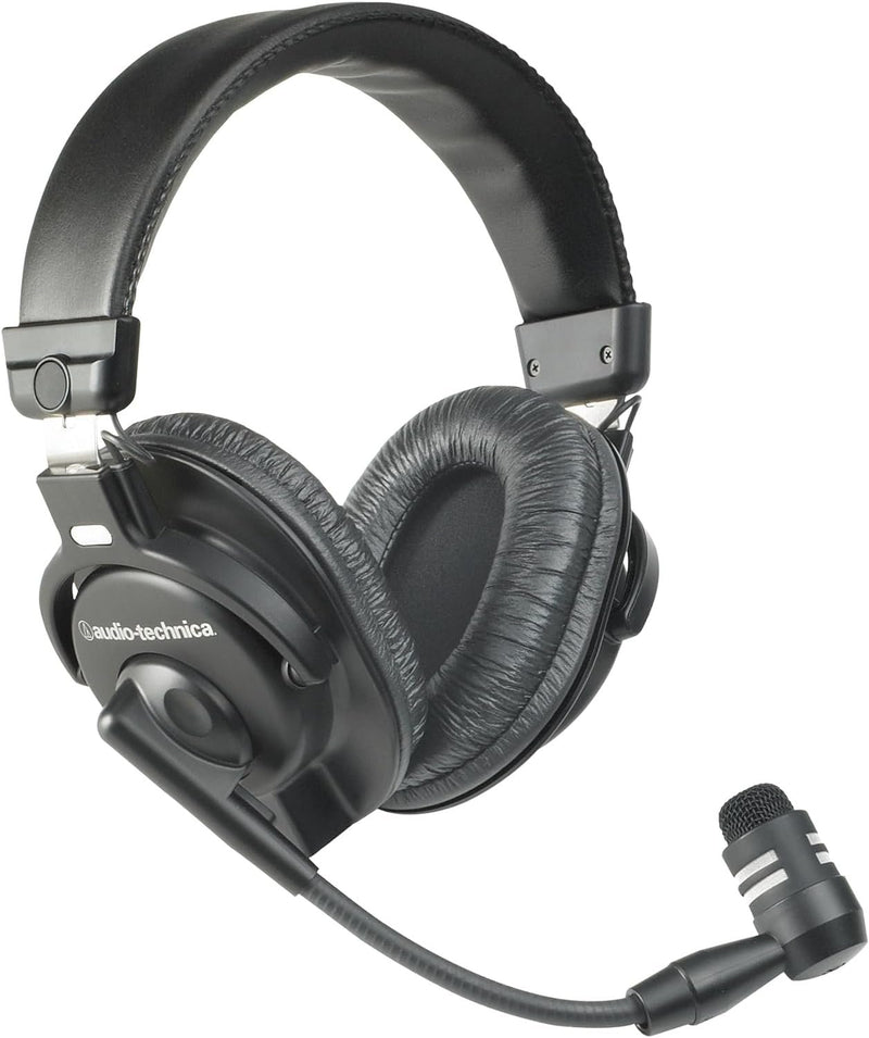 Audio-Technica BPHS1 Broadcast Stereo Headset w/ Microphone - Black