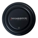 Massive Audio 12" 300 Watts RMS Dual 4 Ohm Shallow Subwoofer – GTS12