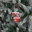 Melrose Metal Gondola Ornament (Set of 12)