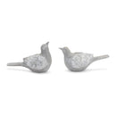 Melrose Stone Garden Bird Figurine (Set of 4)