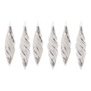 Melrose Beaded Glass Swirl Ornament (Set of 6)