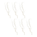 Melrose Glittered White Twig Branch (Set of 6)