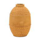 Melrose Bubbled Terra Cotta Vase 10"H
