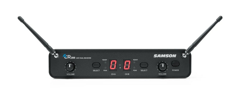 Samson Concert 288 - Handheld Dual-Channel Wireless Microphone System - H-Band