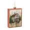 Glittered Deer Farm Glass Ornament (Set of 12)