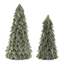 Melrose Fabric Pine Tree (Set of 2)