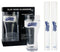 Iconic Concepts Sublime 2-Pack Slap Band Glass Pint Glassware White Band/Blue