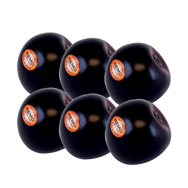 Remo ‘Fruit’ Style Plum Hand Shaker - 6-Piece Bag - SC-PLUM-06