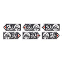 Melrose Ski Lift Lodge Sign (Set of 6)