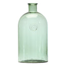 Melrose Sage Glass Bottle Neck Vase 12"H