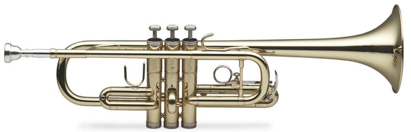Stagg Trumpet Key of C with ABS Case - WS-TR255 - New Open Box