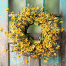 Melrose Yellow Daisy Floral Wreath 23"D