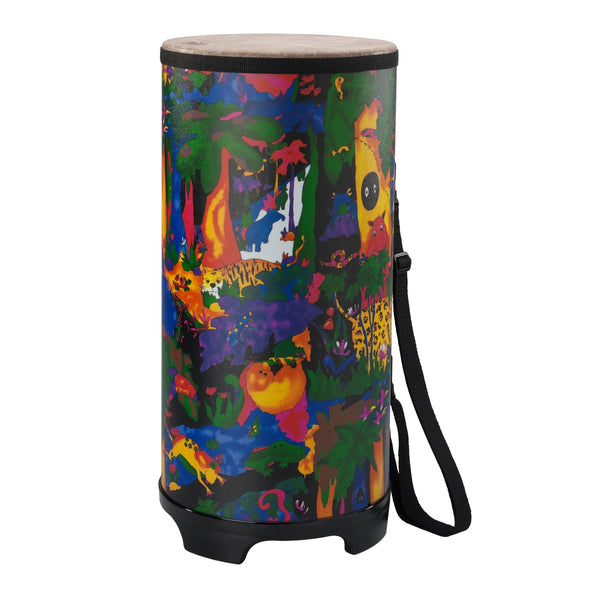 Remo Kids Percussion 10" Tubano Drum – Rain Forest Finish – KD-0010-01
