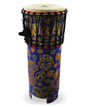 IQ Plus Tribal Series Junior Ngoma Drum – Blue Elephant Design