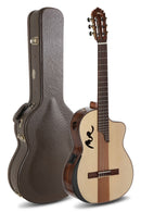 Manuel Rodríguez Café Cortado Solid Spruce 4/4 Electro-Acoustic Guitar w/ Case