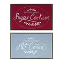 Melrose Winter Cookies and Cocoa Wall Sign (Set of 2)