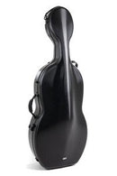 GEWA PURE Polycarbonate 4.8 Cello Case - Black w/ Wheels - New Open Box