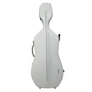 Gewa Air 3.9 4/4 Cello Case Thermoplast - White/Black