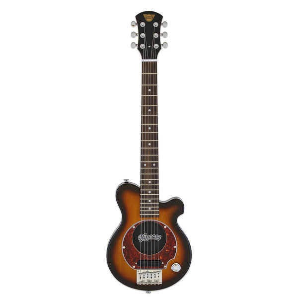Pignose PGG-200BS Mini Electric Guitar Brown Sunburst w/ Gig Bag