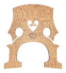 Aubert No. 16 Mirecourt French 4/4 Medium Heart Cello Bridge 90 mm