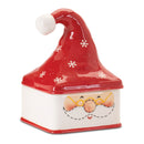 Melrose Ceramic Stacking Santa Character (Set of 3)
