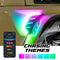 XKGlow XKmax RGB + Amber Jeep Fender Vent LED Light with App c - MX-VENT-RGB-KIT